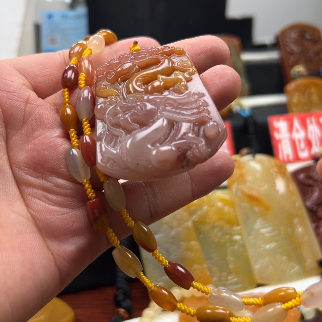 石英质玉（黄龙玉）未镶嵌多选一发货