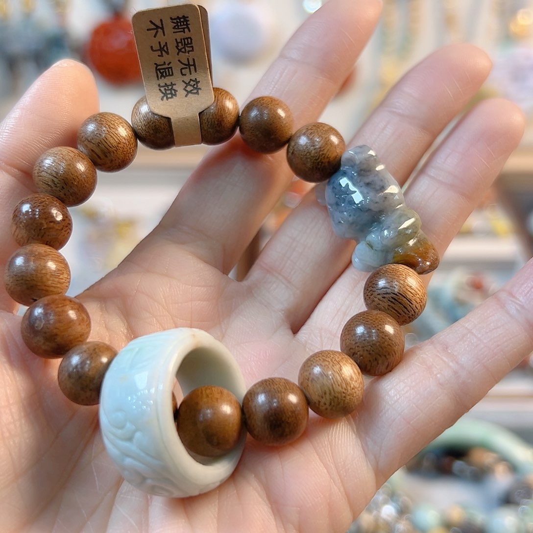 翡翠手链未镶嵌福利