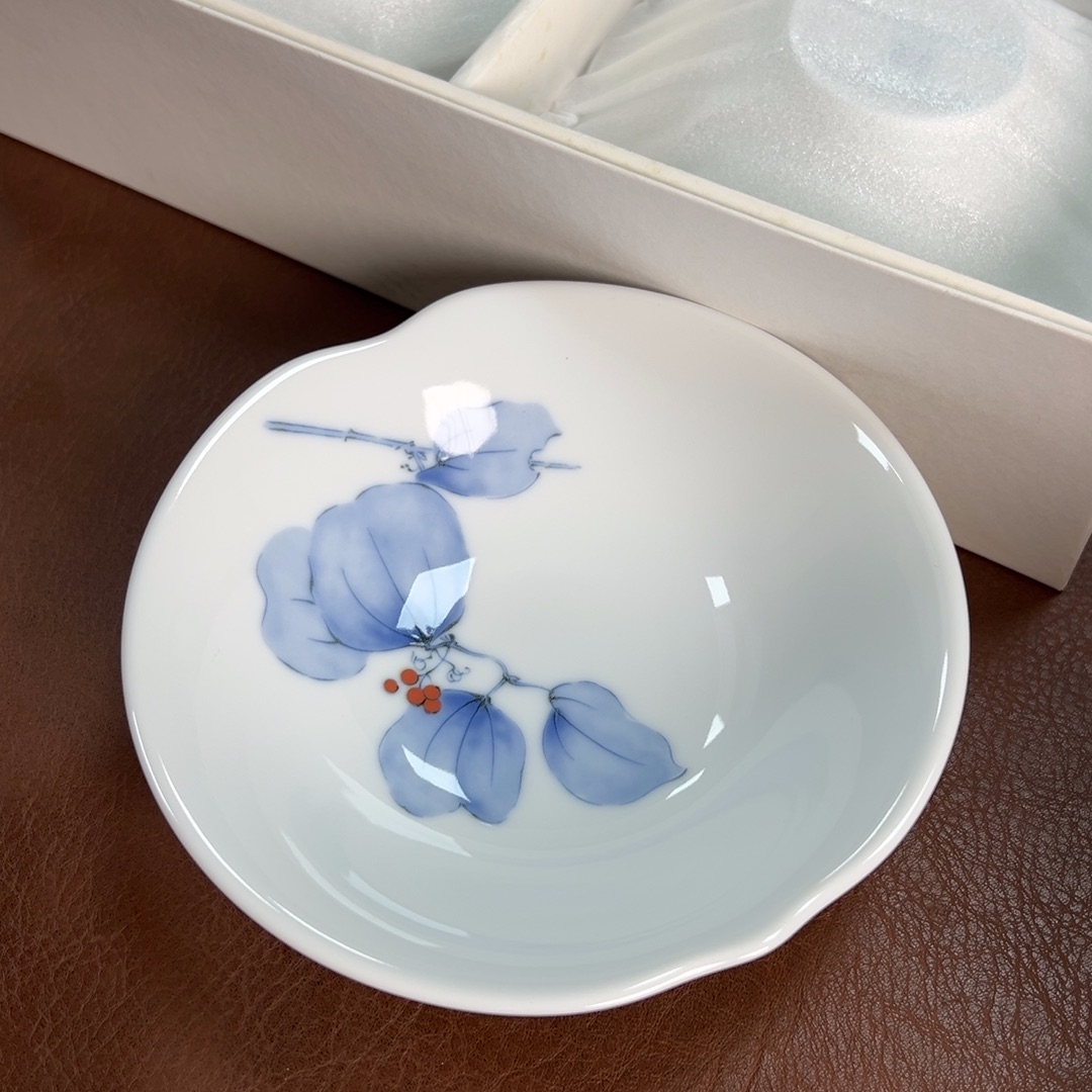 瓷片香兰五只瓷器瓷器