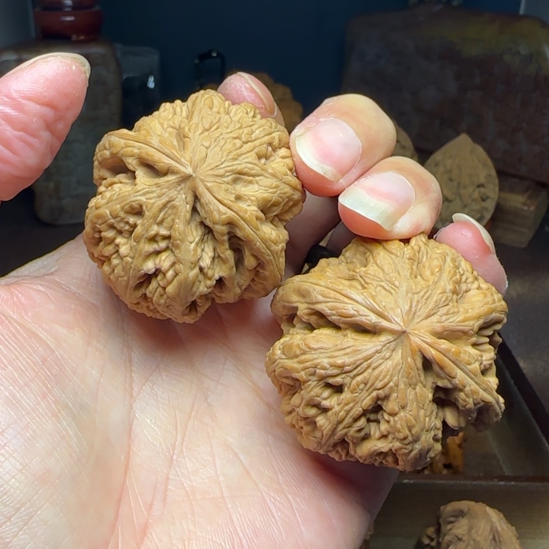 桃核把件球筋（全品）