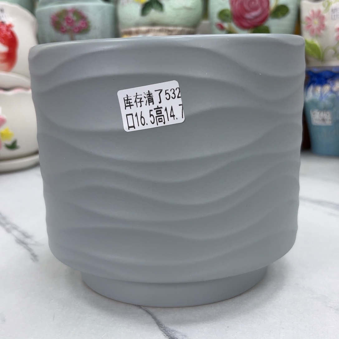 @夏西陶瓷花盆@@5532