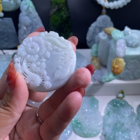 【闪购商品】颈饰未镶嵌翡翠花