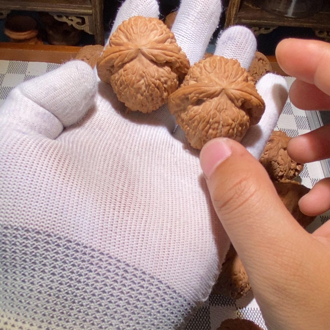 文玩核桃吊坠s*球白44