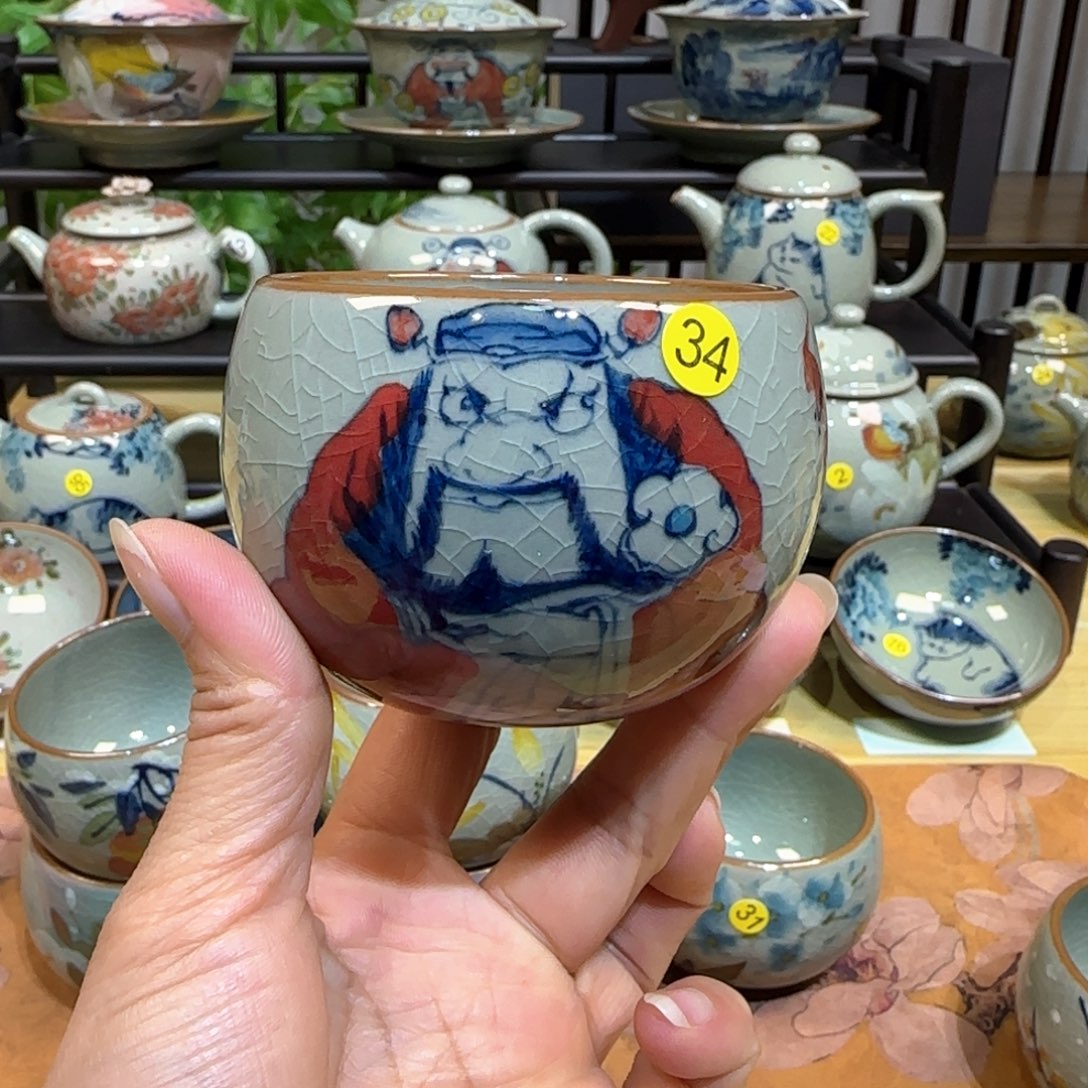 景德镇陶瓷手绘茶具