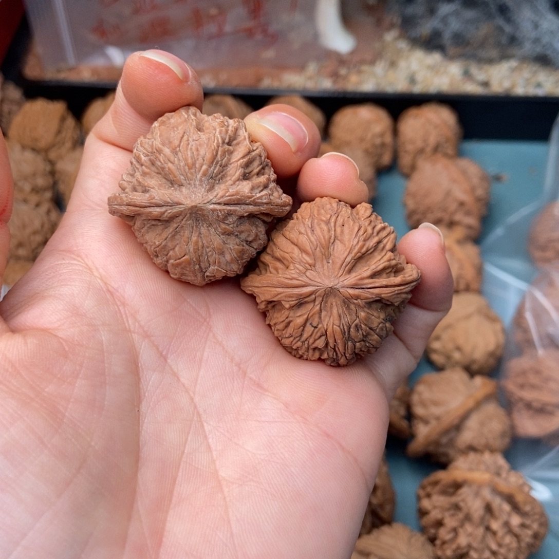 大***晗文玩核桃吊坠磨盘54