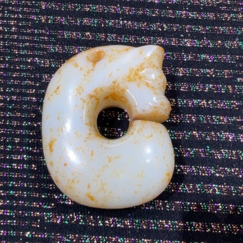 柘***民和田玉未镶嵌摆件