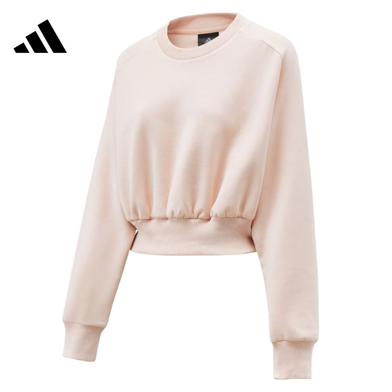 adidas阿迪达斯【中】女子运动休闲卫衣套头衫KT3124