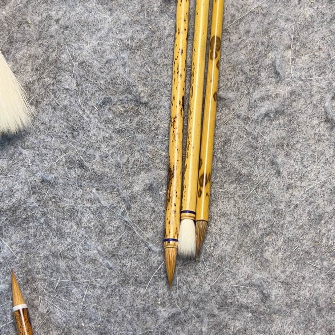 梵***雲3只毛笔 杆如图只能清水试笔