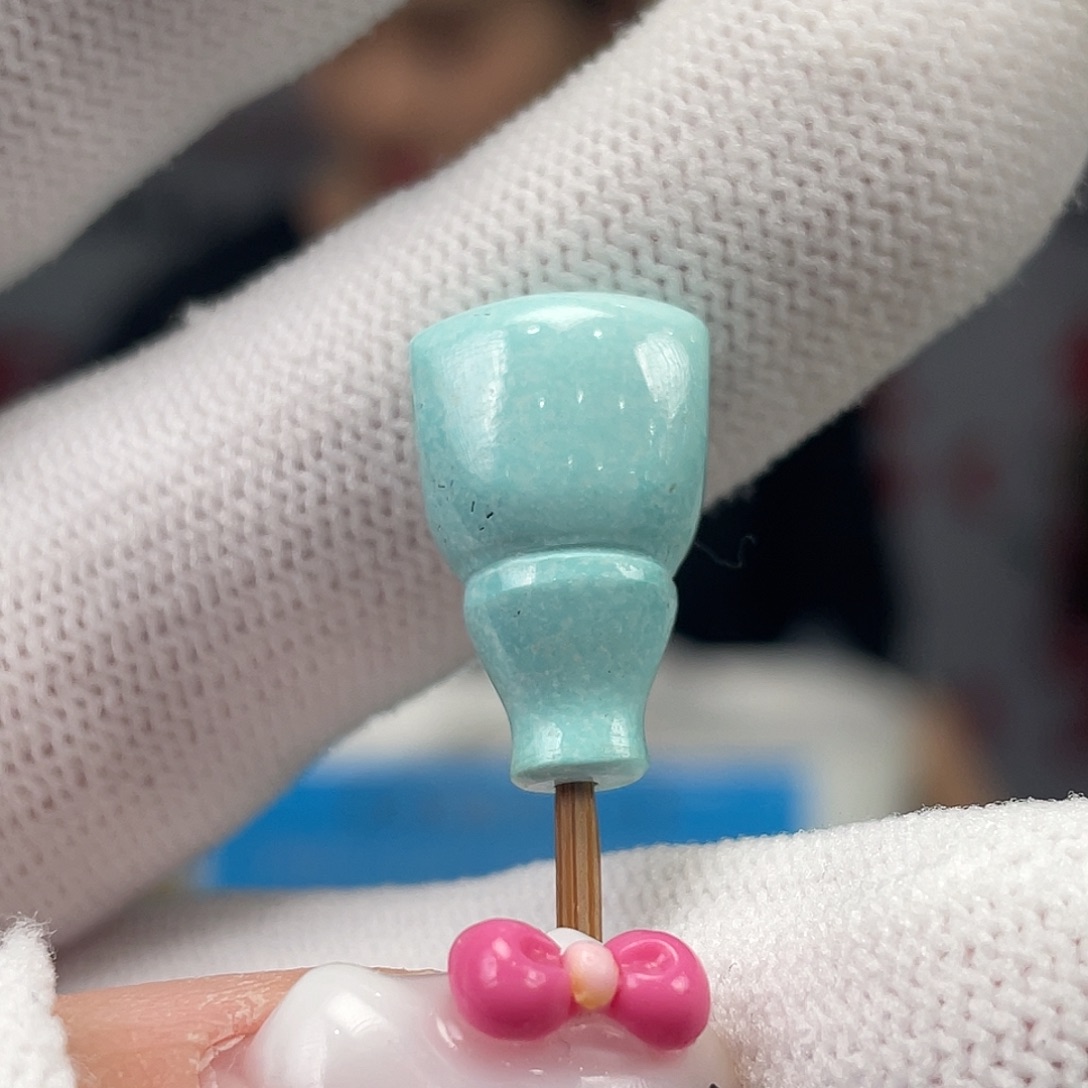 绿松石未镶嵌挂件