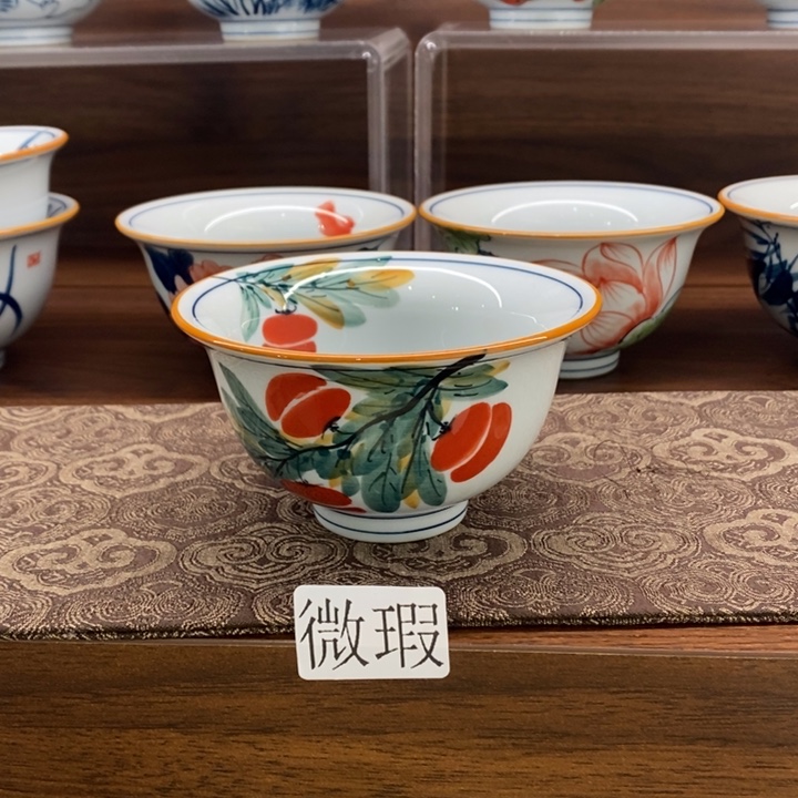 釉下老陶泥手工绘制