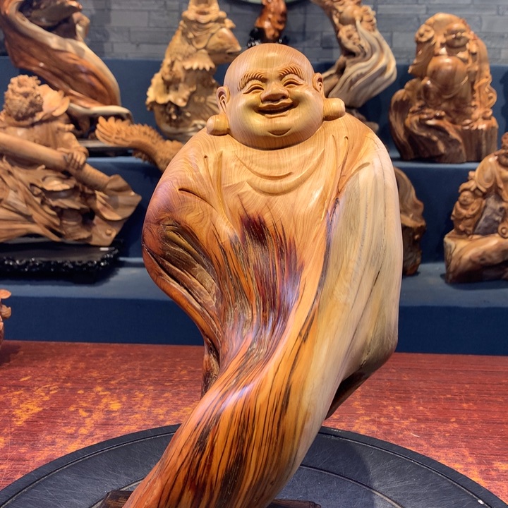 柏木（崖柏）根雕摆件