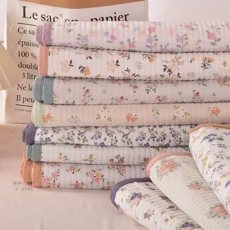 条纹小狗专拍链接四季床盖加绒加厚上下5±左右误差介意勿拍