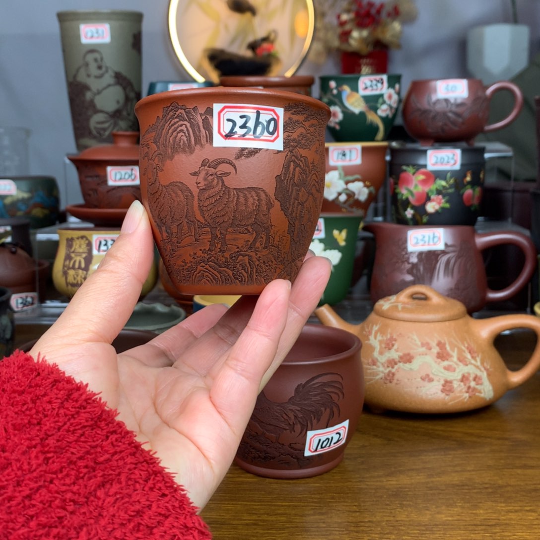 紫砂茶杯宜兴紫砂茶具