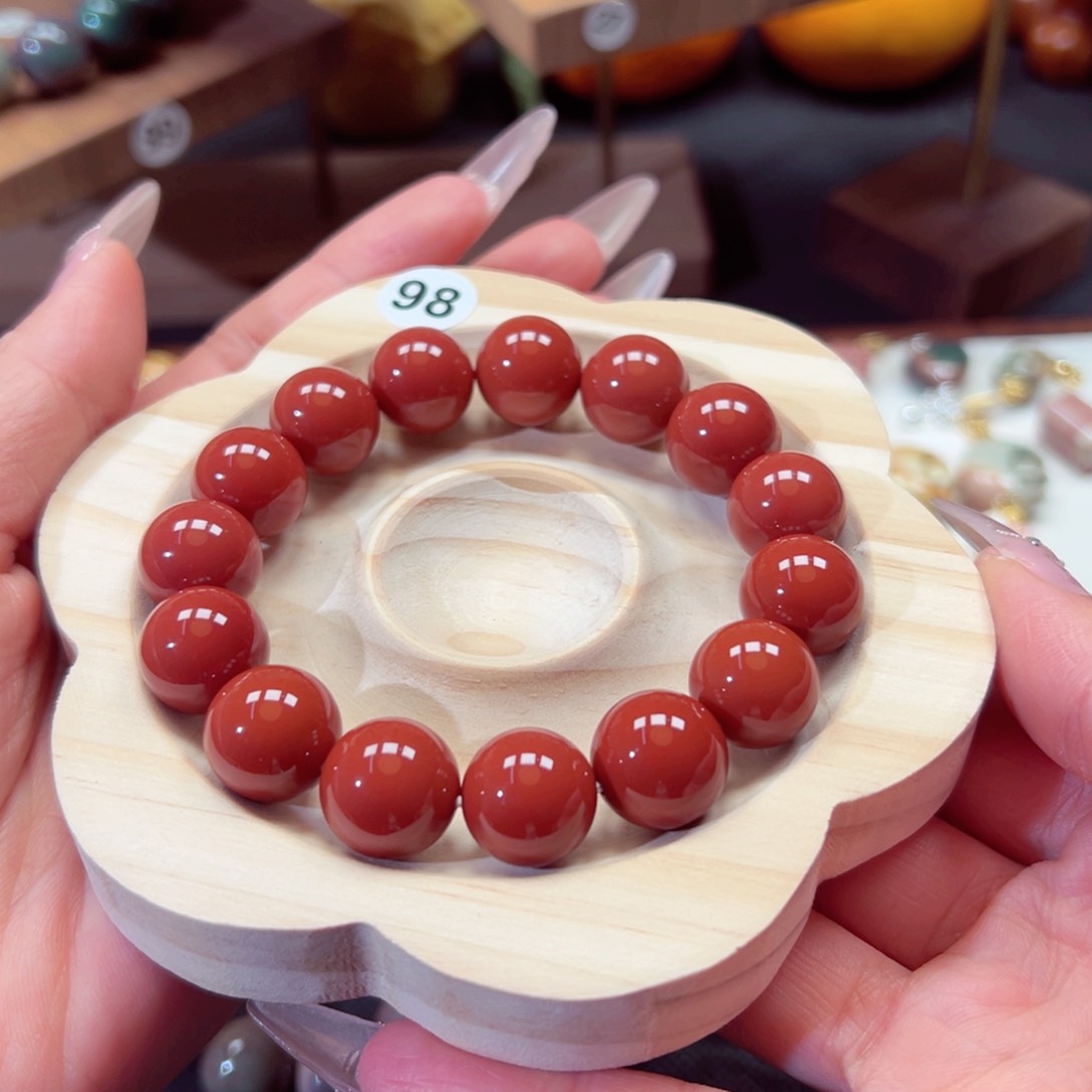 石英质玉手链未镶嵌美***321