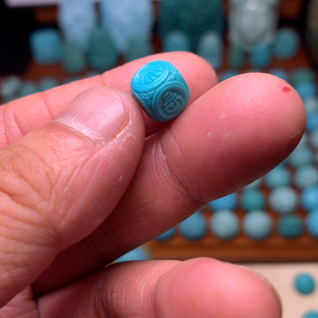 绿松石珠宝奇石未镶嵌