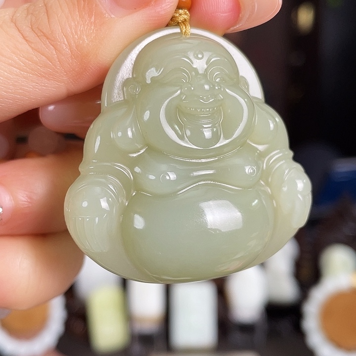 和田玉未镶嵌颈饰定制发货