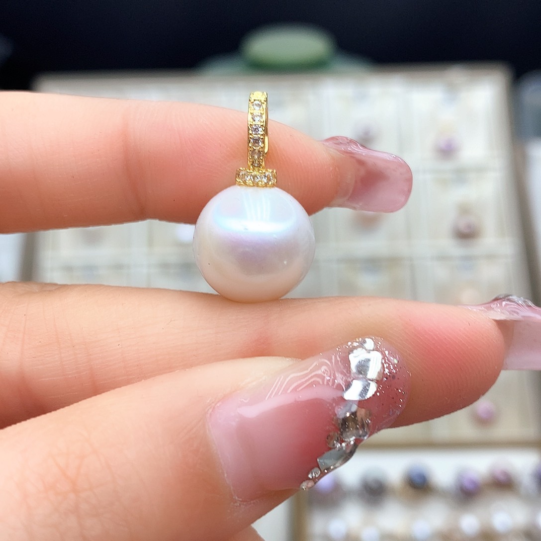 淡水珍珠颈饰合金