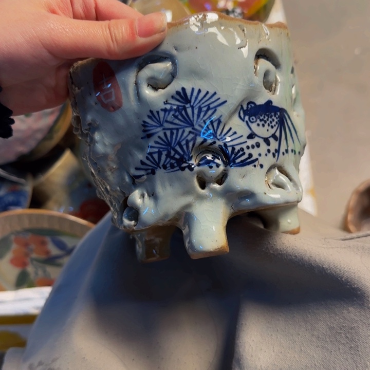 瓷片景德镇陶瓷手工手绘