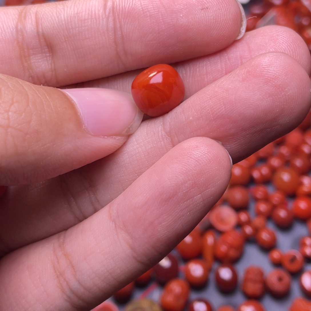 南红玛瑙配饰未镶嵌9—11mm