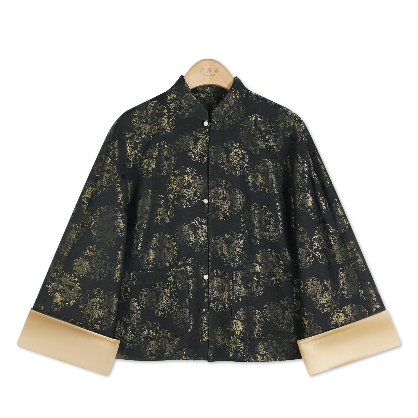 上久楷马踏龙云·黑耀金 新中式国风女装1c13171023