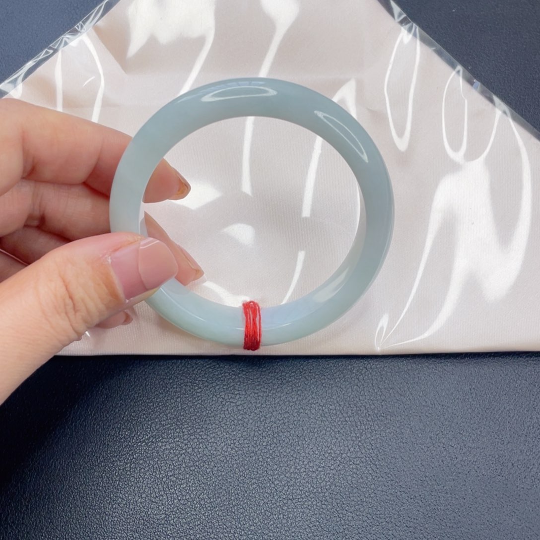 翡翠未镶嵌手镯晴水手镯