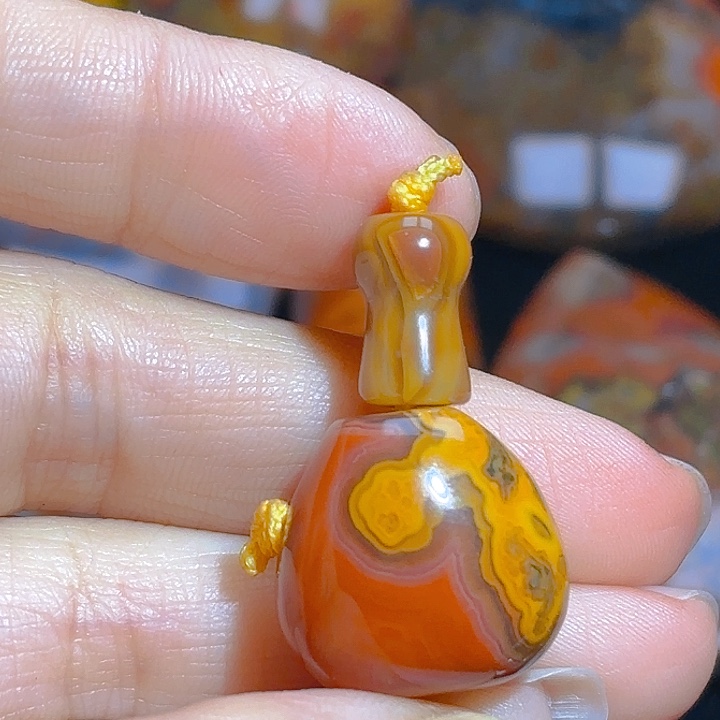 玛瑙/玉髓吊坠(不含链)未镶嵌