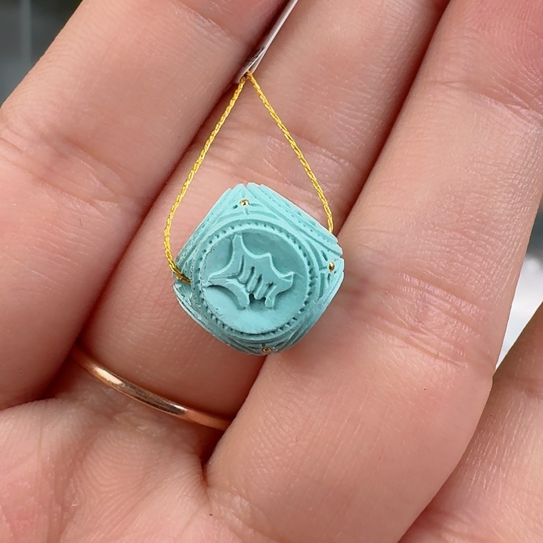 绿松石珠宝奇石未镶嵌