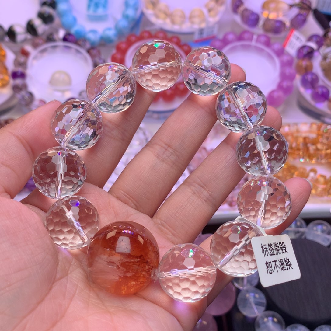 水晶手链未镶嵌手链