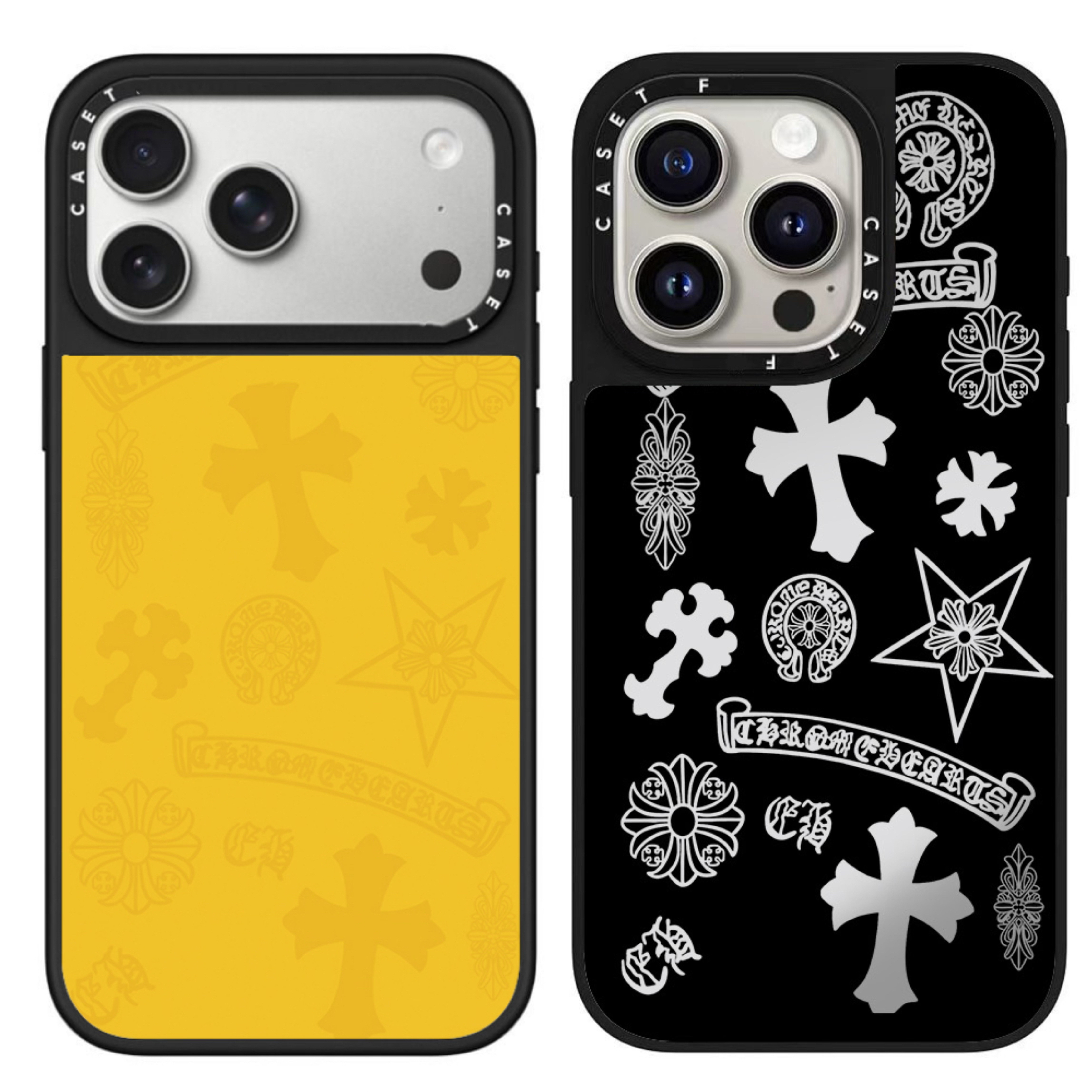 CASE联名克罗心十字架磁吸MagSafe手机壳iPhone16ProMax/17Pro/14