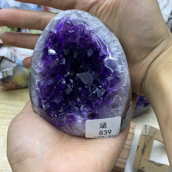 未镶嵌紫晶大型摆件（非配饰）绿*