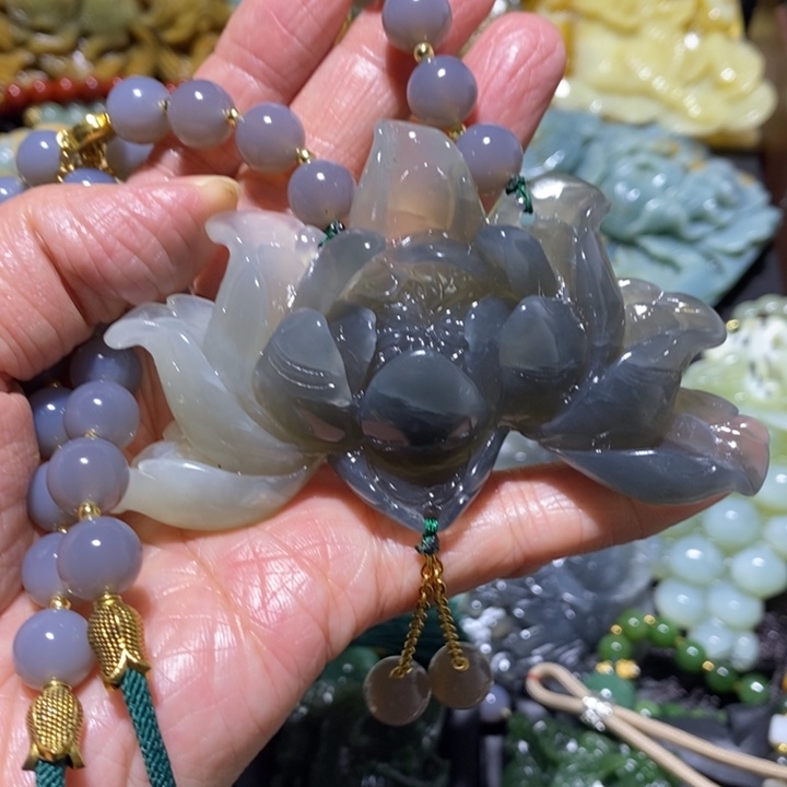 岫玉岫玉吊坠未镶嵌