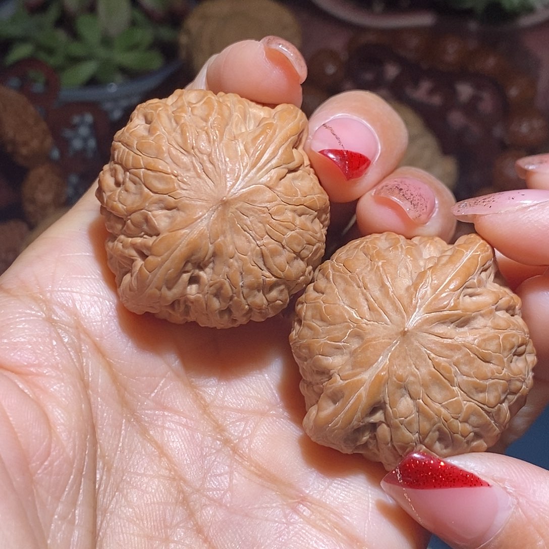 文玩核桃把件老*铁锤40