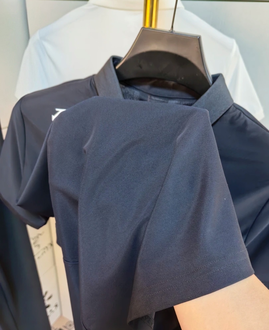 POLO衫百搭翻领半袖打底衫透气夏季