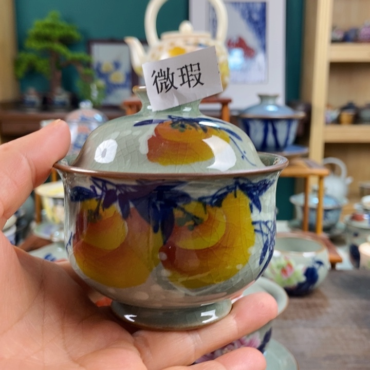瓷片手工制作工艺精湛等特点