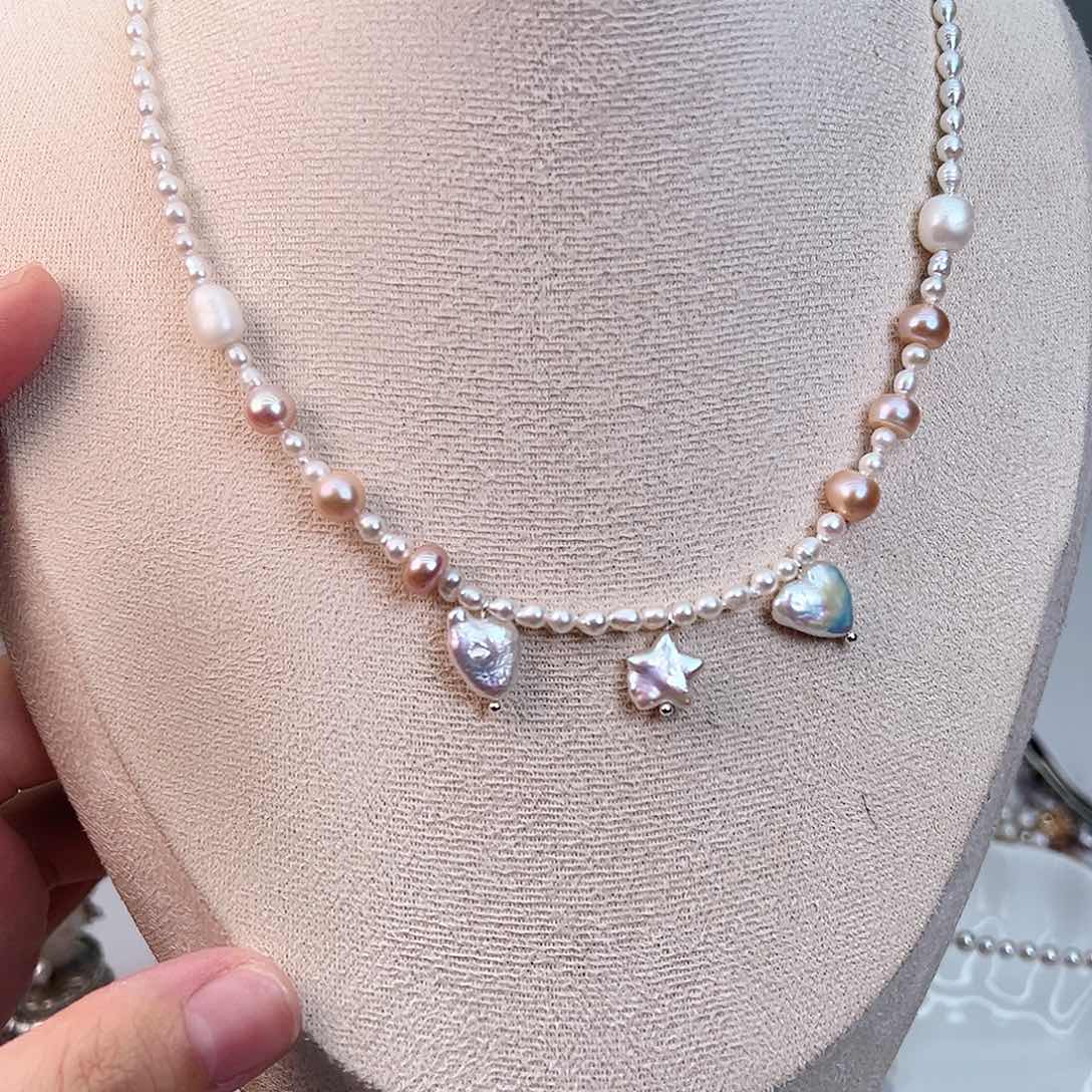 淡水珍珠未镶嵌颈饰