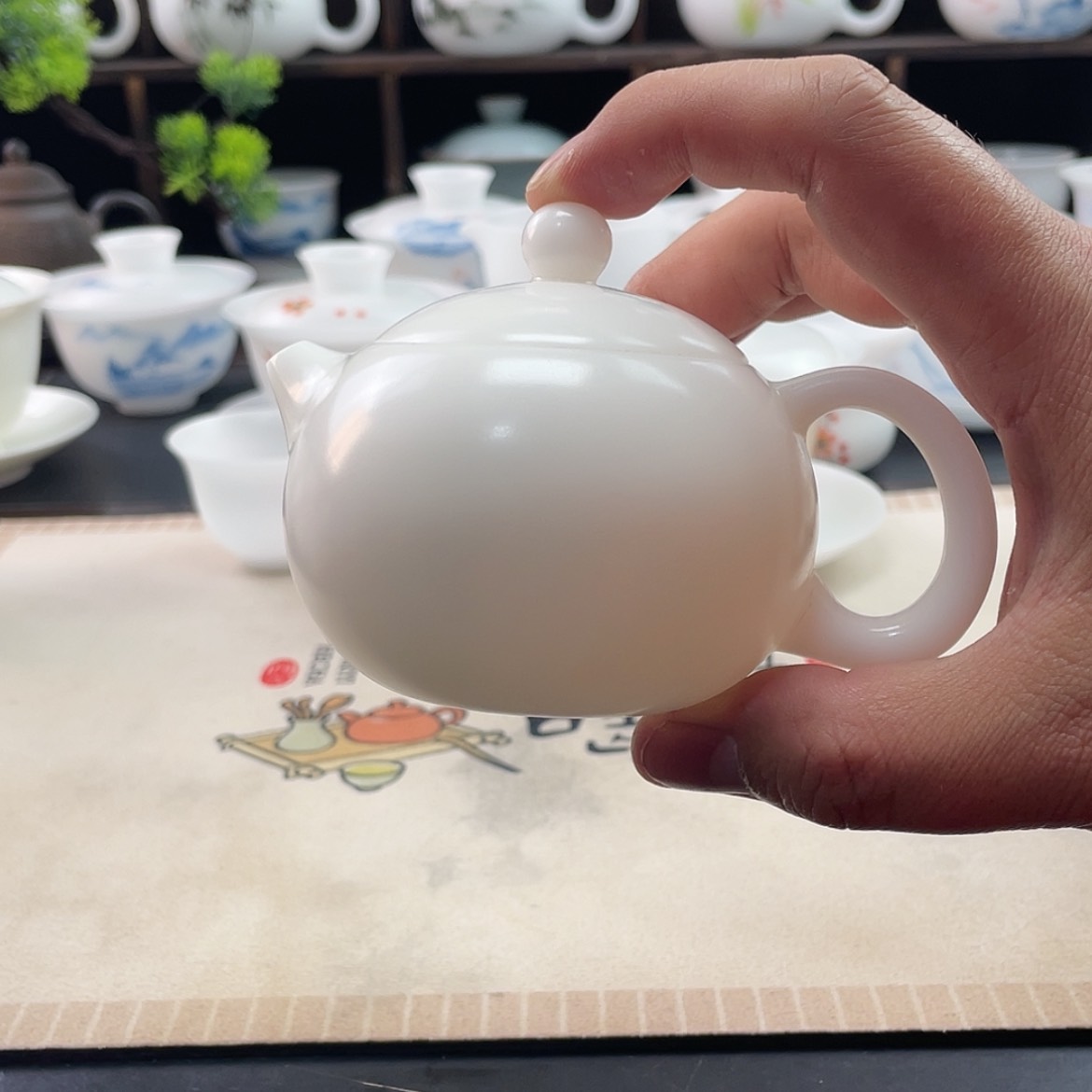 【闪购商品】徐育龙高冰自生釉120ML小西施壶