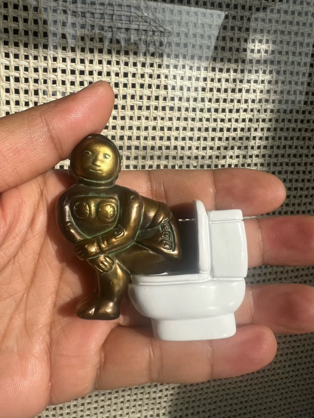 河北省博物院显眼包搞怪好玩便便小人冰箱贴