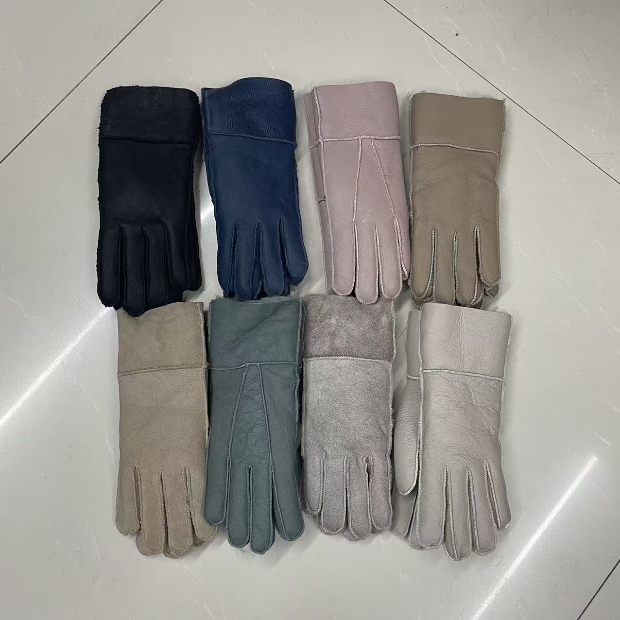 男女通用通用厚款常规款中年手套加绒暖手套冬季