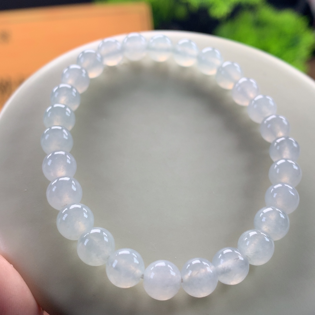 翡翠未镶嵌手链卡7