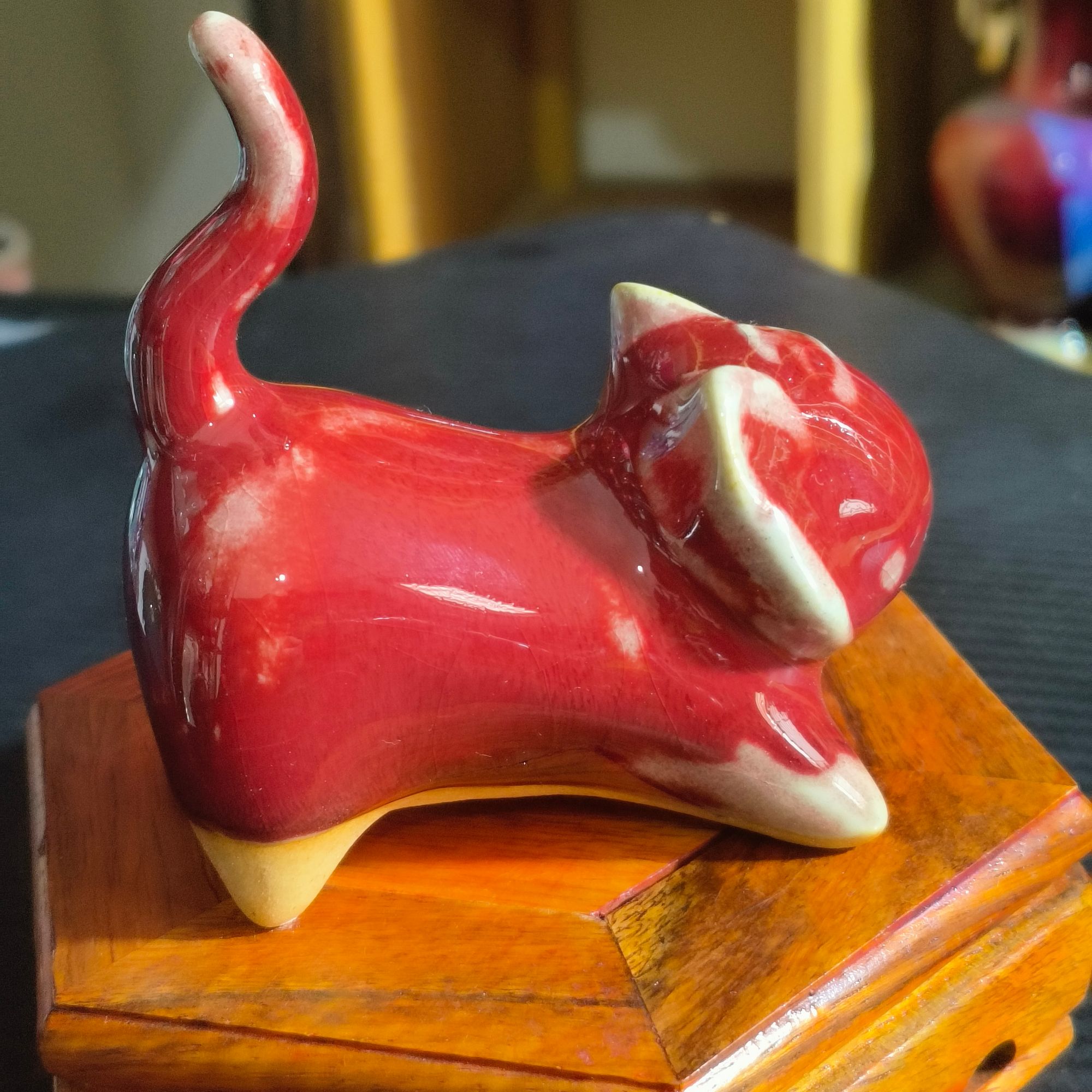 纯手工钧瓷小老虎