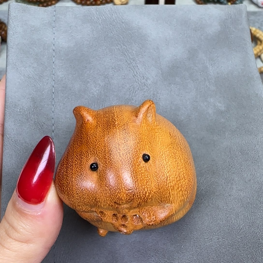 吊坠库克黄杨木鼠鼠