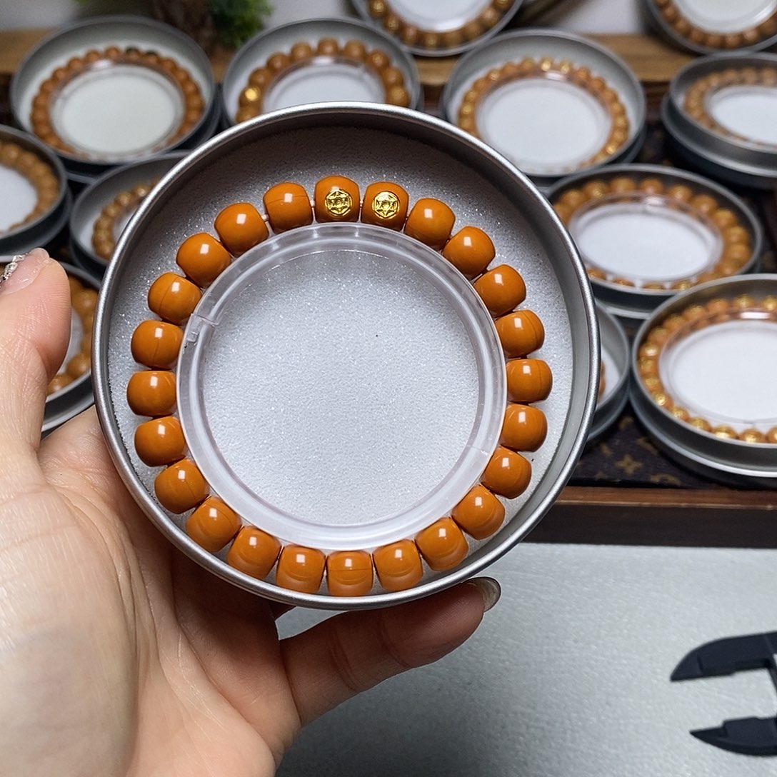 猴头核桃手串328号95左右双标毕业小直切全品