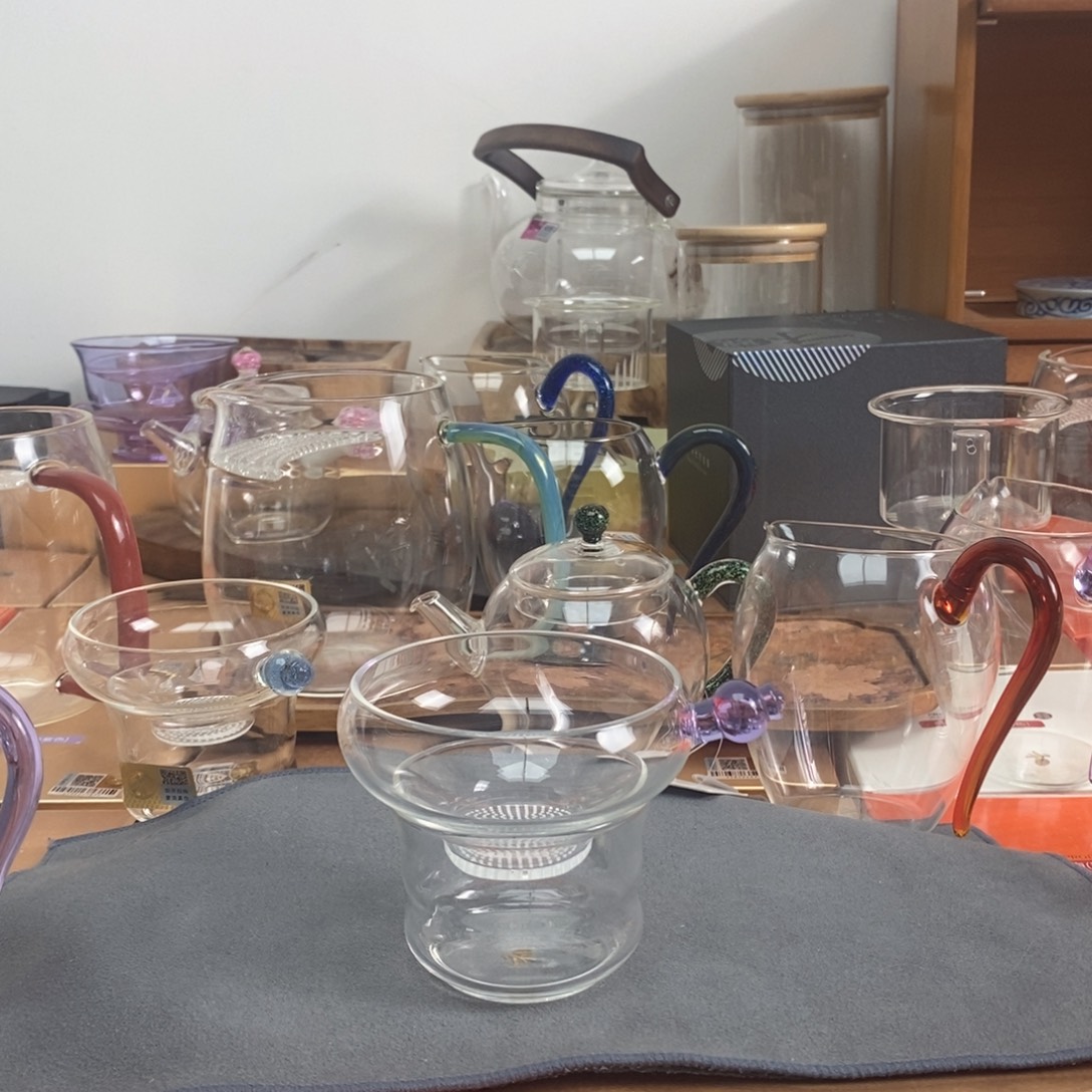 禾器茶漏浅紫色样品