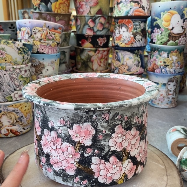 景德镇艺术手绘作品