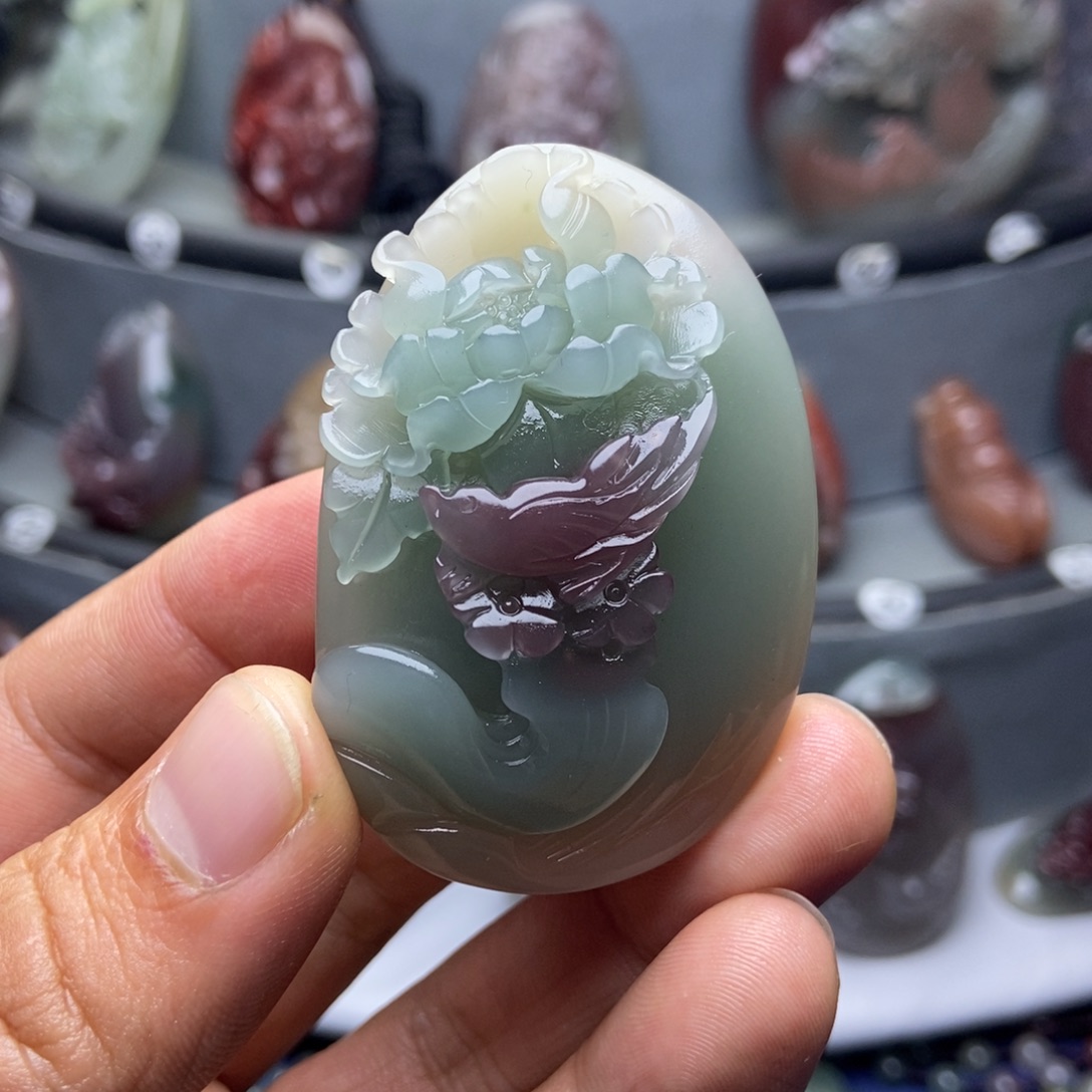 玛瑙/玉髓未镶嵌颈饰