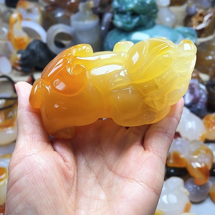 玛瑙/玉髓饰品未镶嵌自***梦