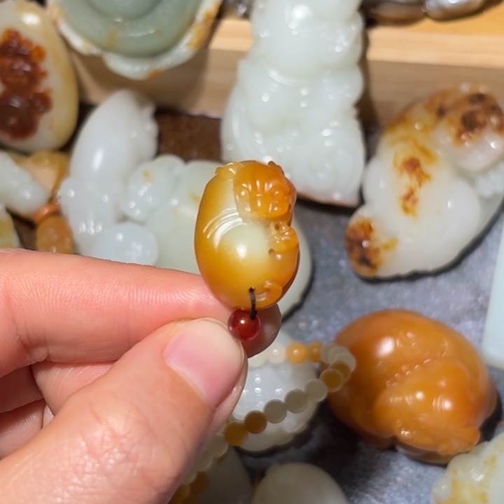 和田玉（白玉）戒指未镶嵌