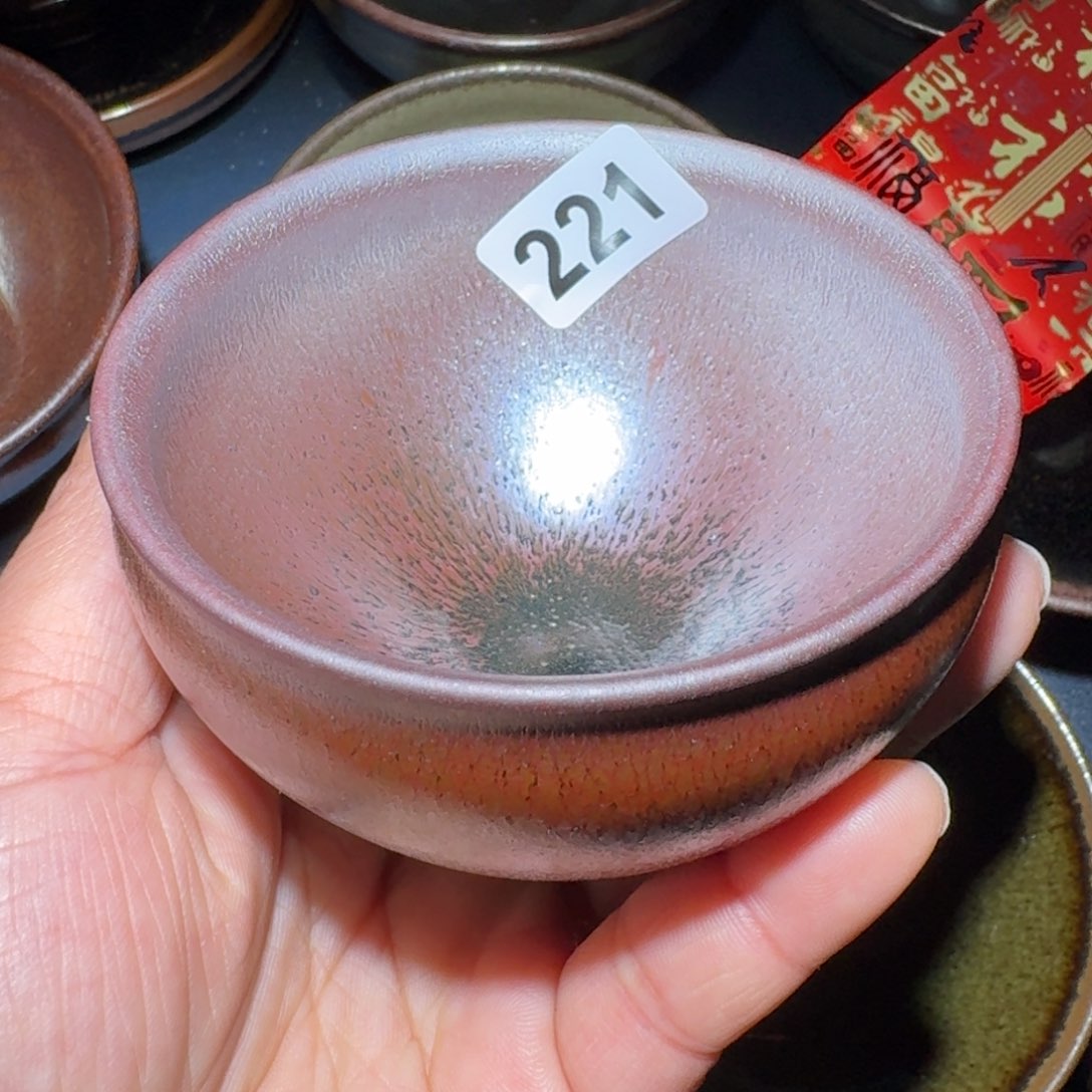 小雨茶盏，手工柴烧，