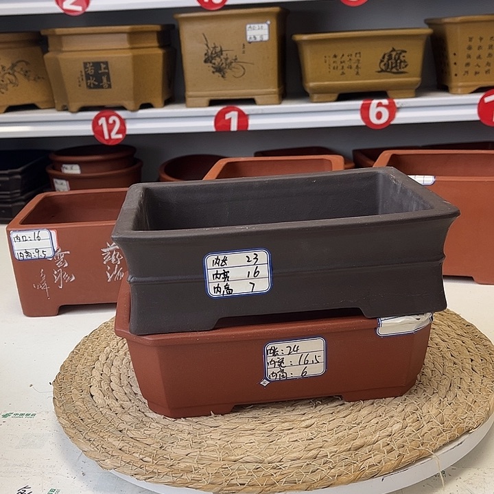 紫砂花盆紫砂艺术，