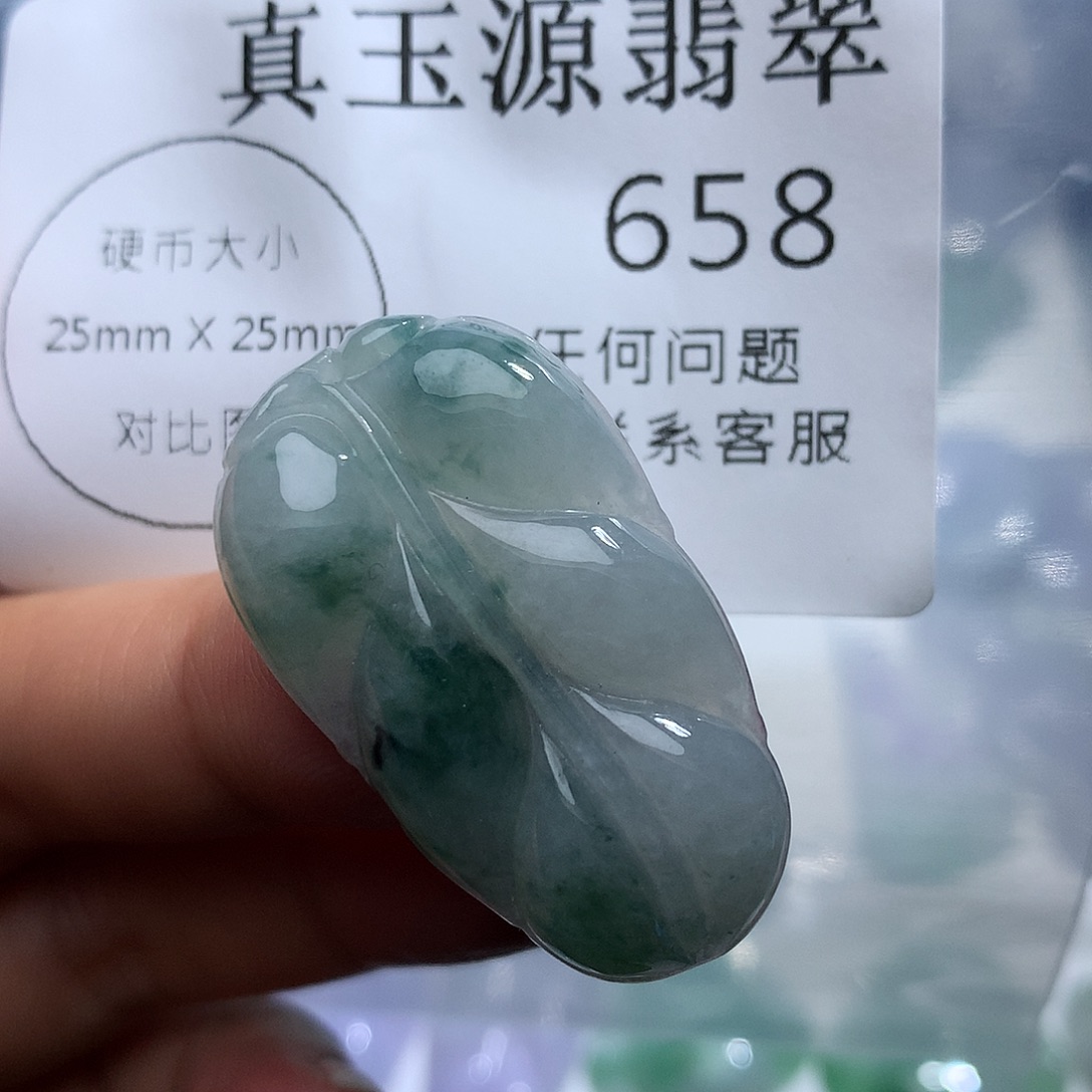 和***财翡翠未镶嵌颈饰658